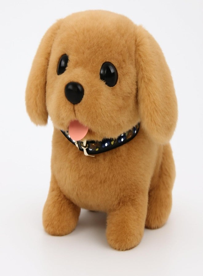 ZAKOFOL Hopping Walking Dog Toy with Sounds, Walking Dog Wiggling Tails, Twitching Mouth and Nose, Educational Interactive Cute Dog Toy for Baby Kids - Image 1